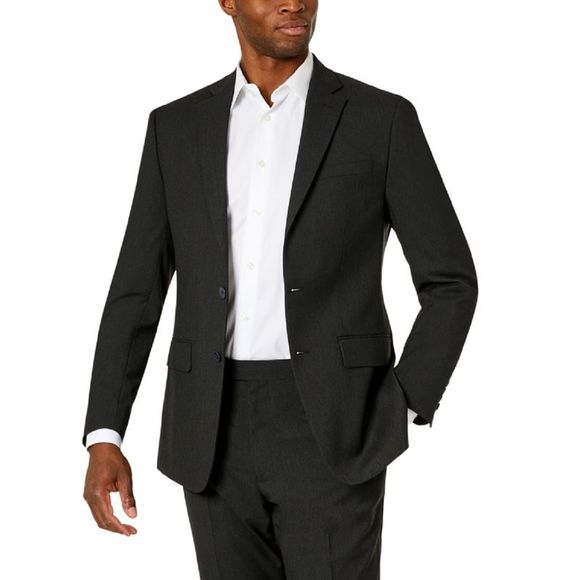 Van Heusen Men's Flex Plain Slim Fit Suits Blue Size 42 main image 0